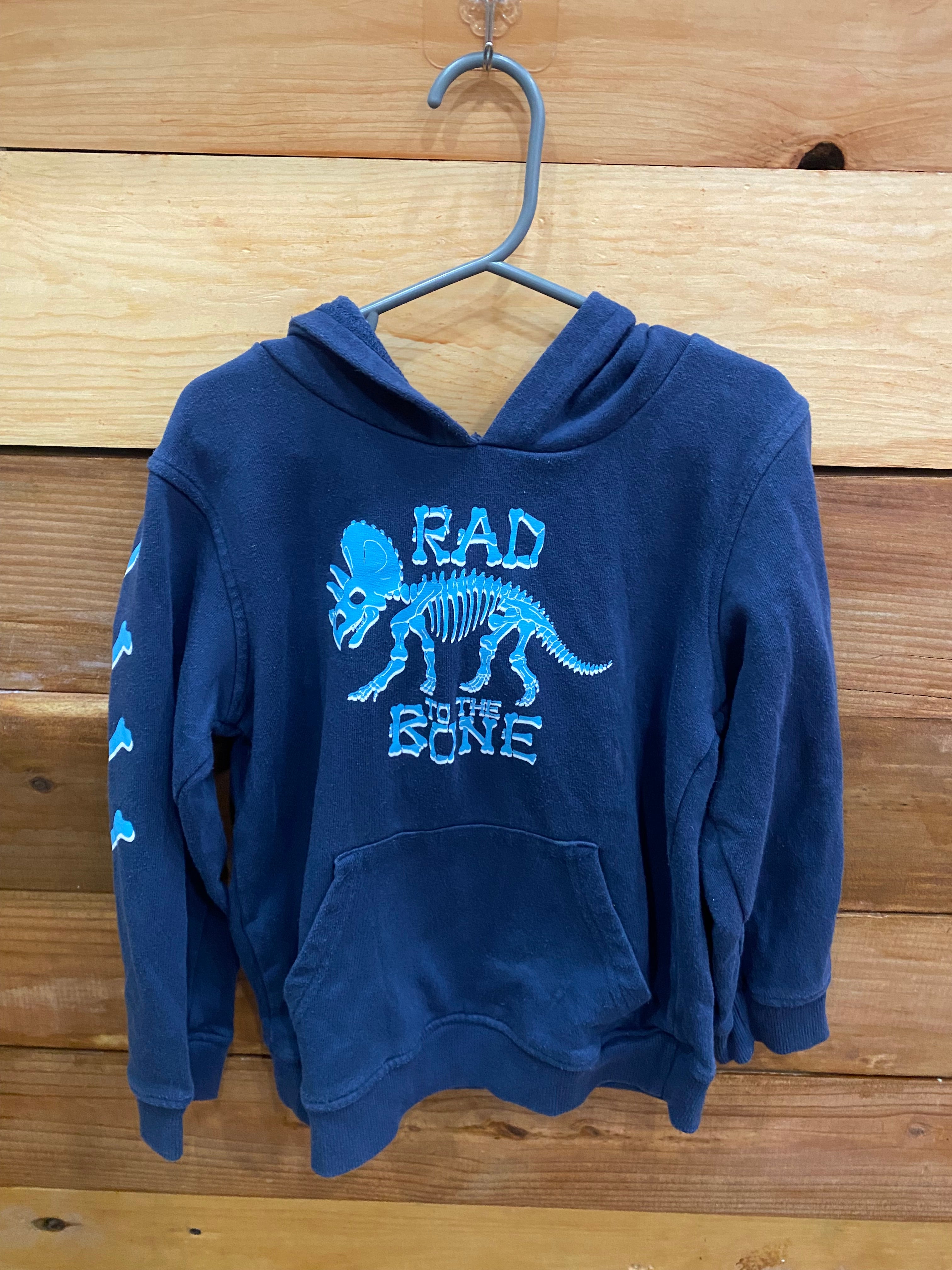 JEM Blue Dino Hoodie Size 7