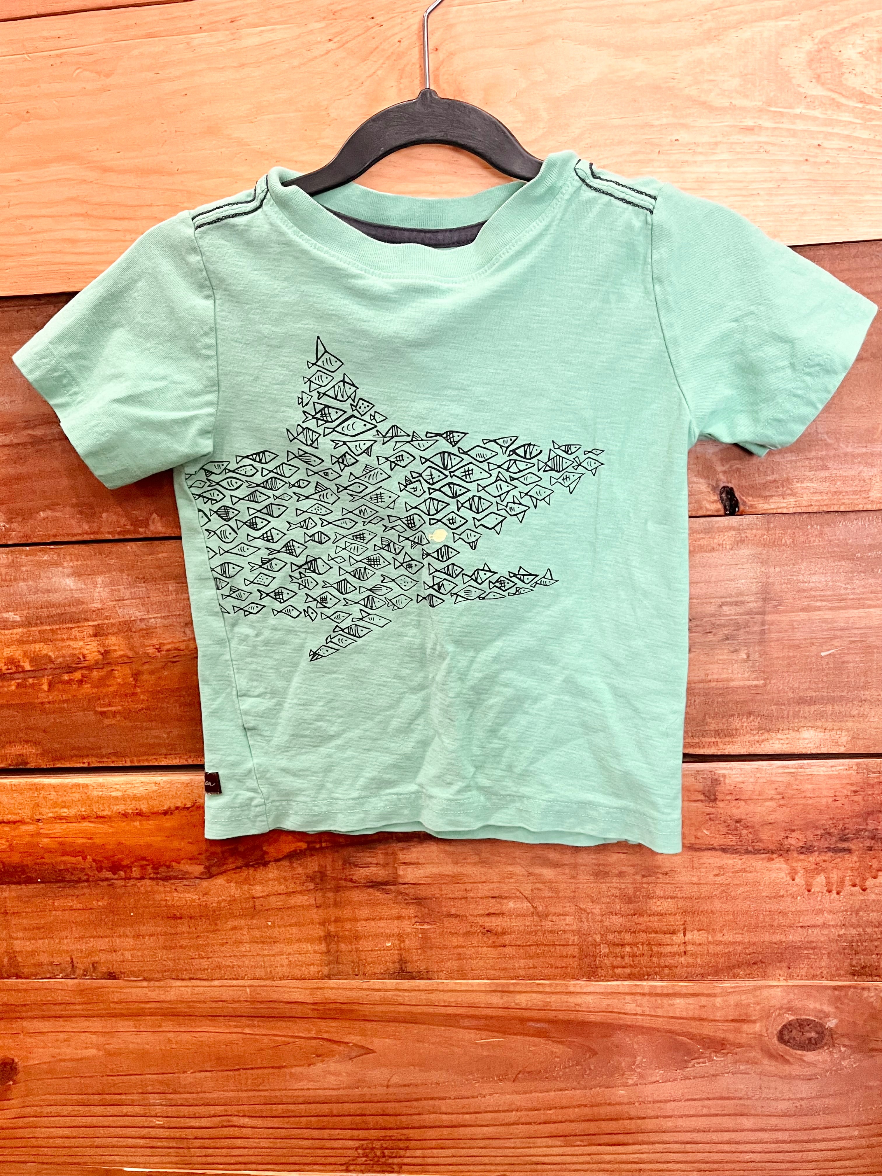 Tea Collection Fish Shirt Size 3 – Three Little Peas Children's