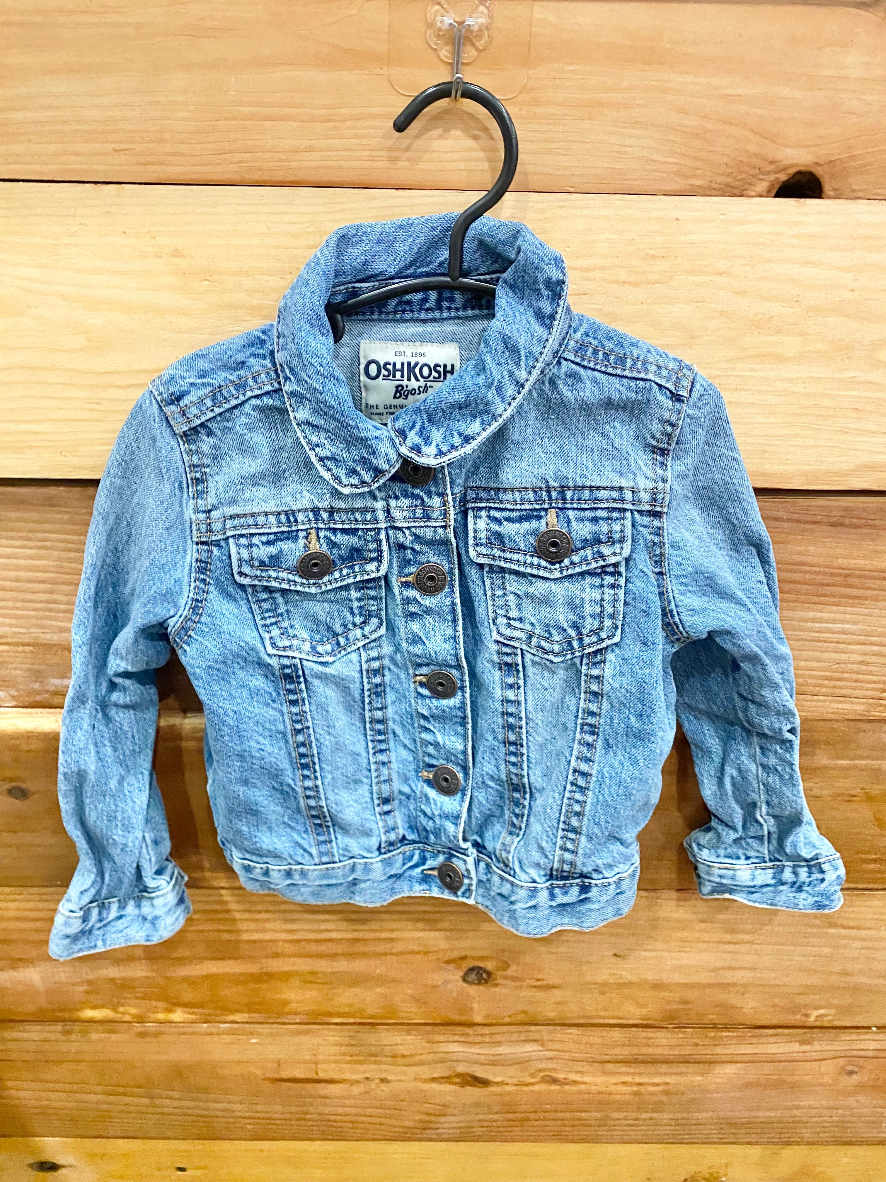 Osh Kosh Denim Jacket Size 3T – Three Little Peas Children's