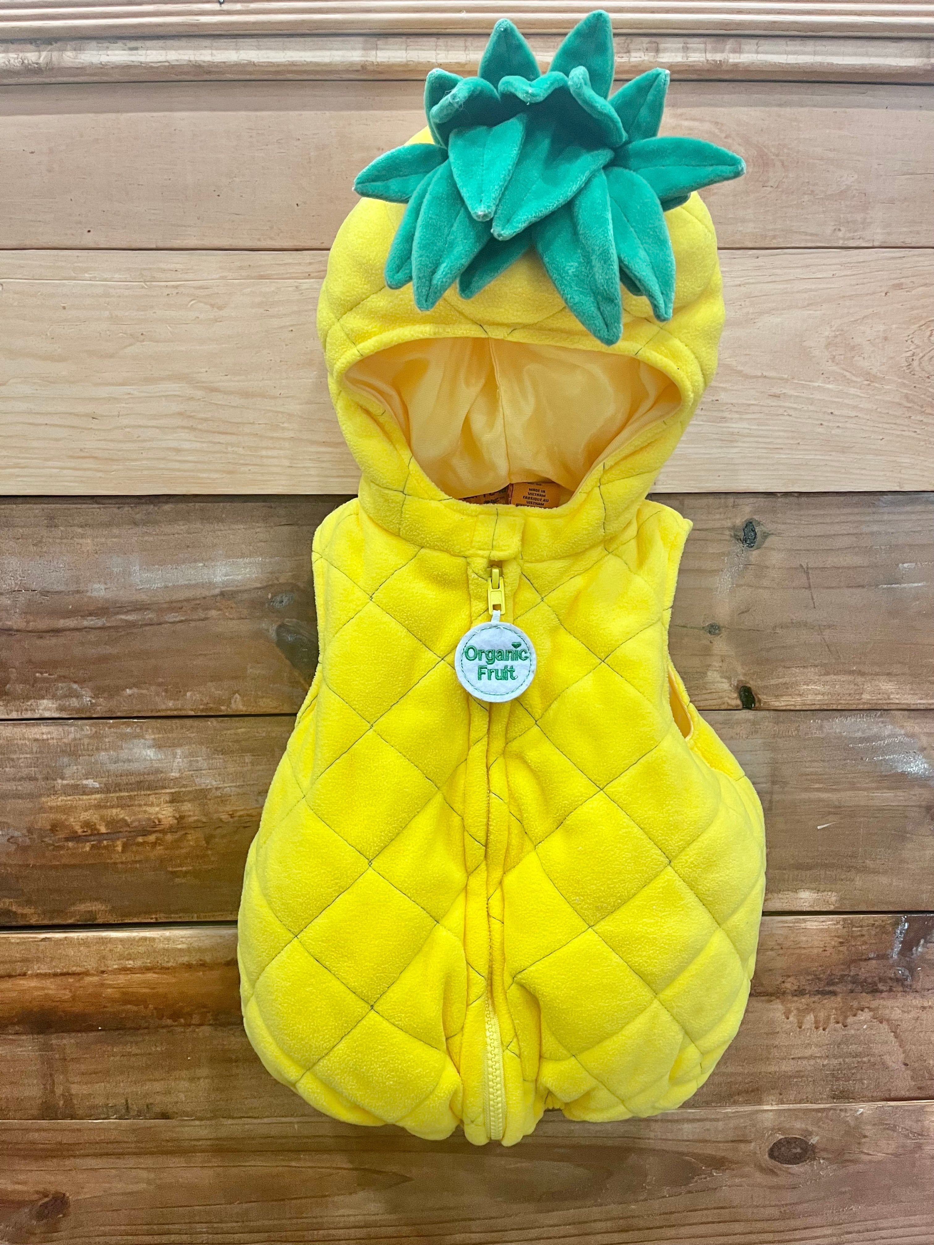 Organic Pineapple Costume Size 3-6m