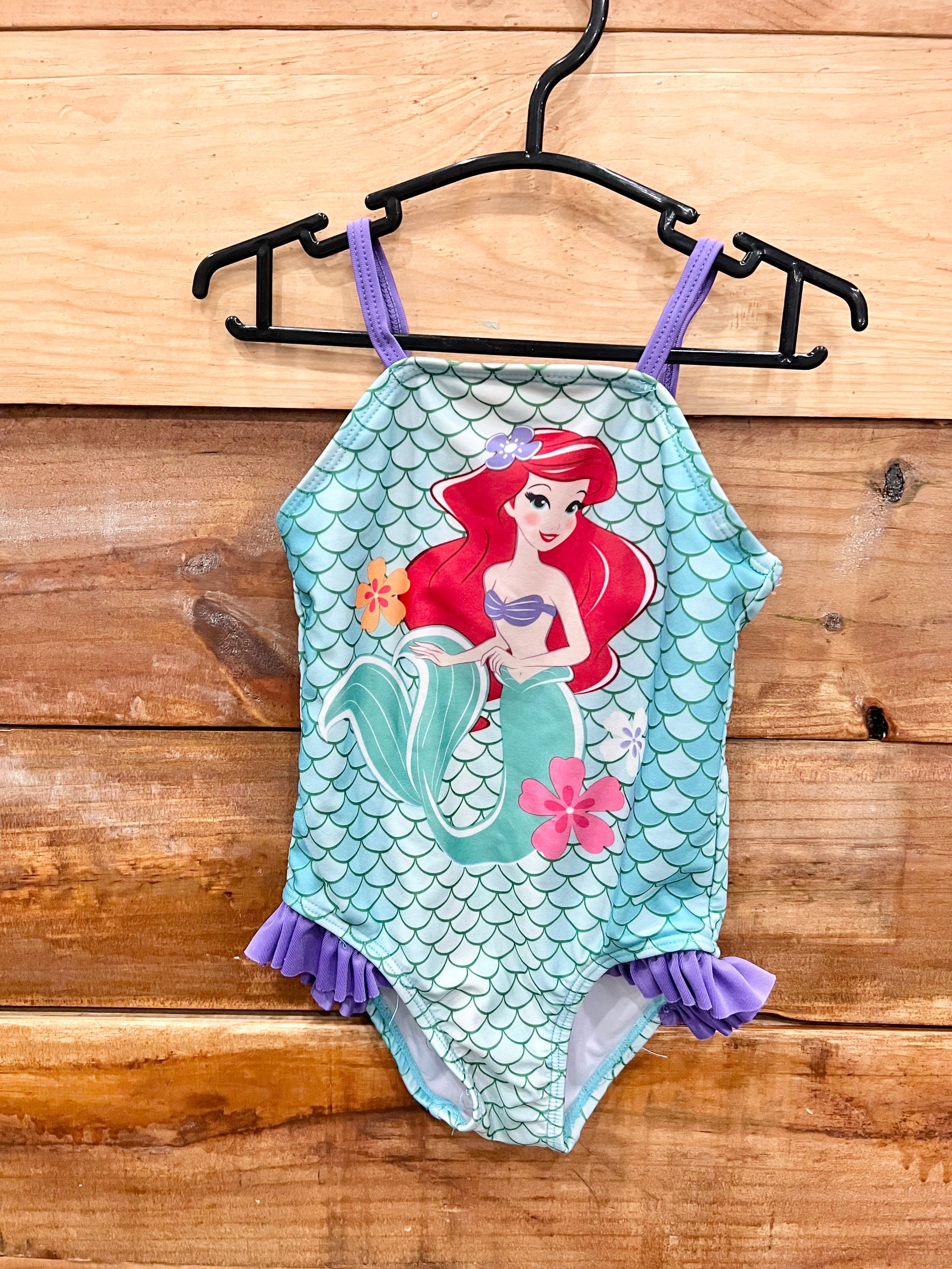 Disney Princess Ariel The Little Mermaid Little Girls Swim Rash
