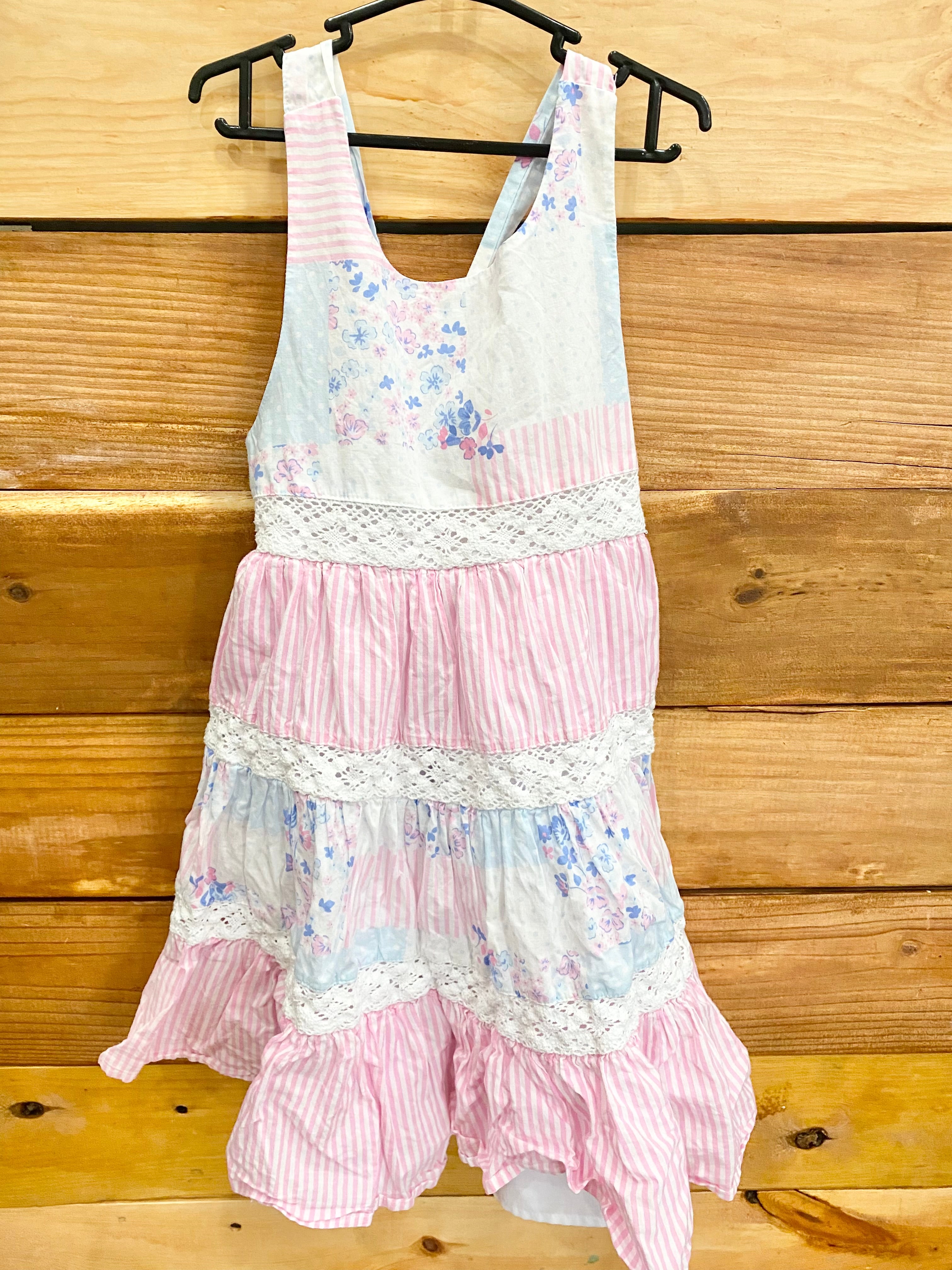 Tommy Bahama Pink & Blue Flower Dress Size 6