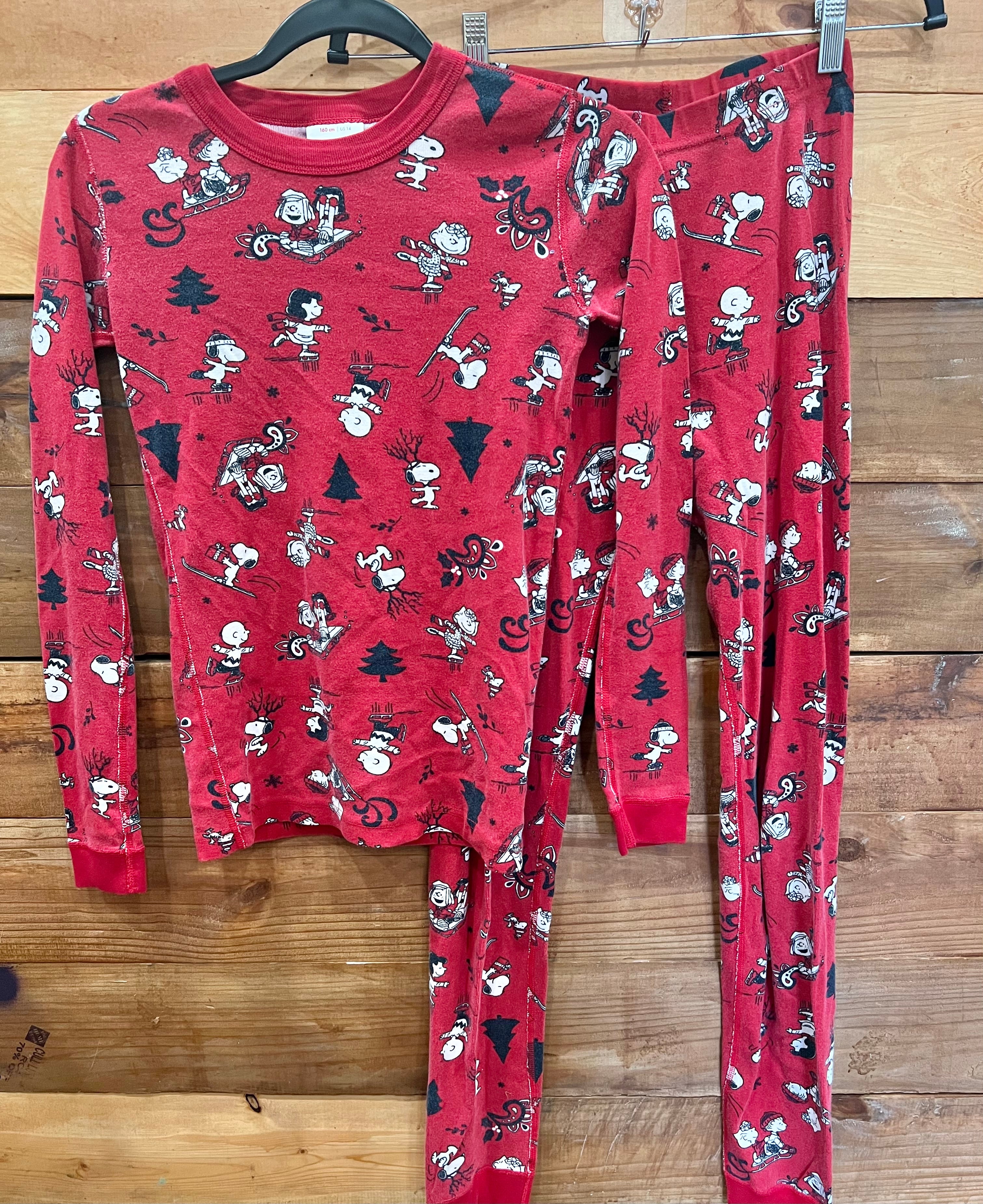PRINCE OF SLEEP Plush Pajama Pants - Fleece PJs for Boys (Red Buffalo Plaid  Jogger, 14-16 Years)