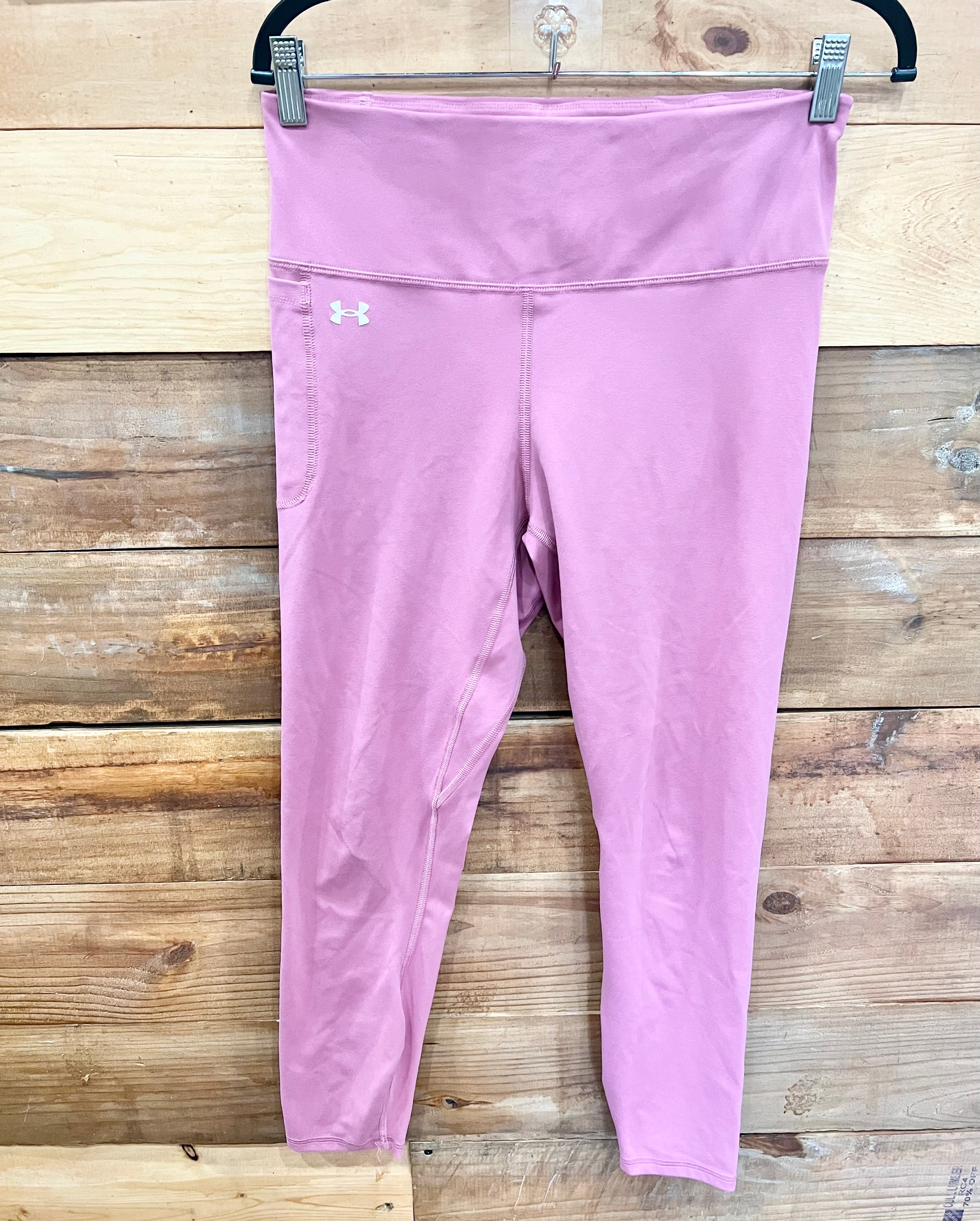 Lululemon Pink Cropped Leggings (6) – BinxBerry Consignment