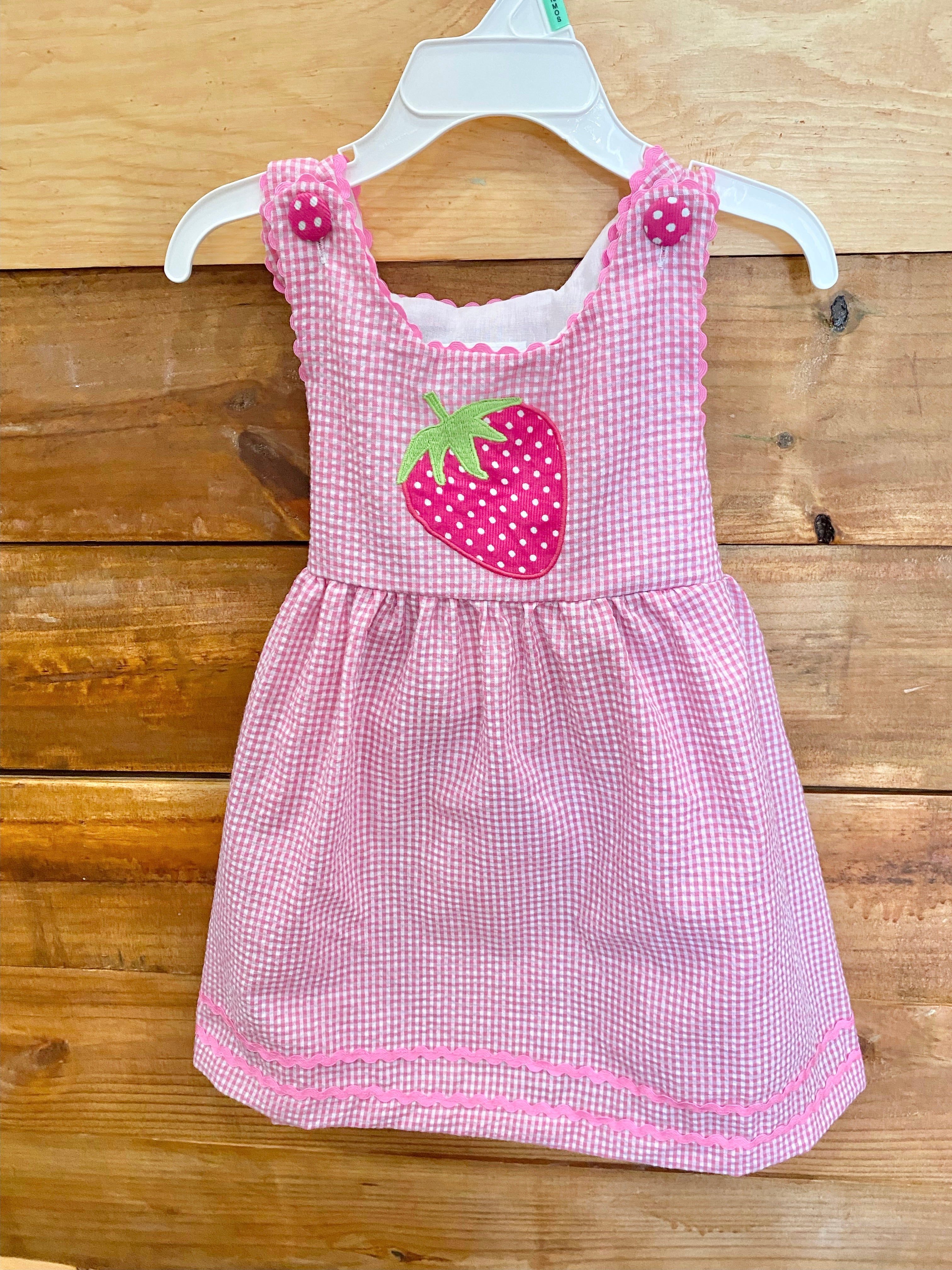 Lil Cactus Strawberry Dress Size 2T