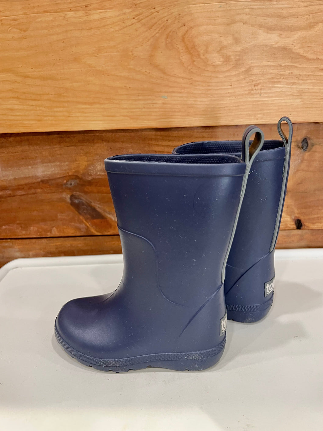 Totes Blue Boots Size 5-6