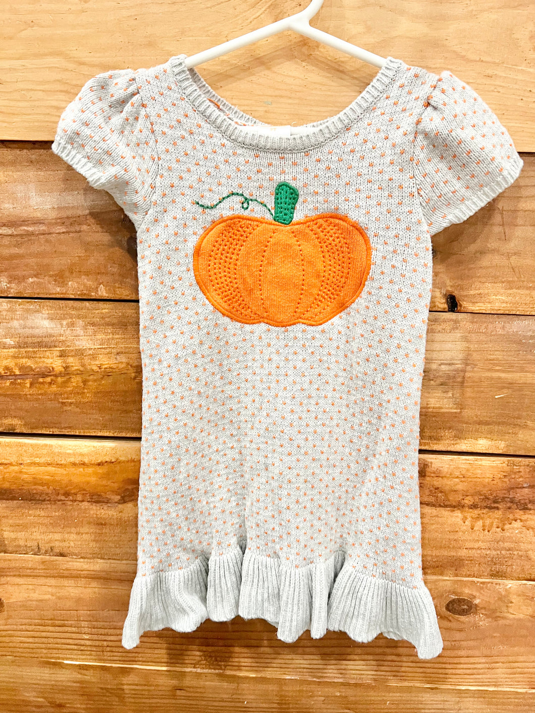 Gymboree Pumpkin Dress Size 2T – Three Little Peas Children's
