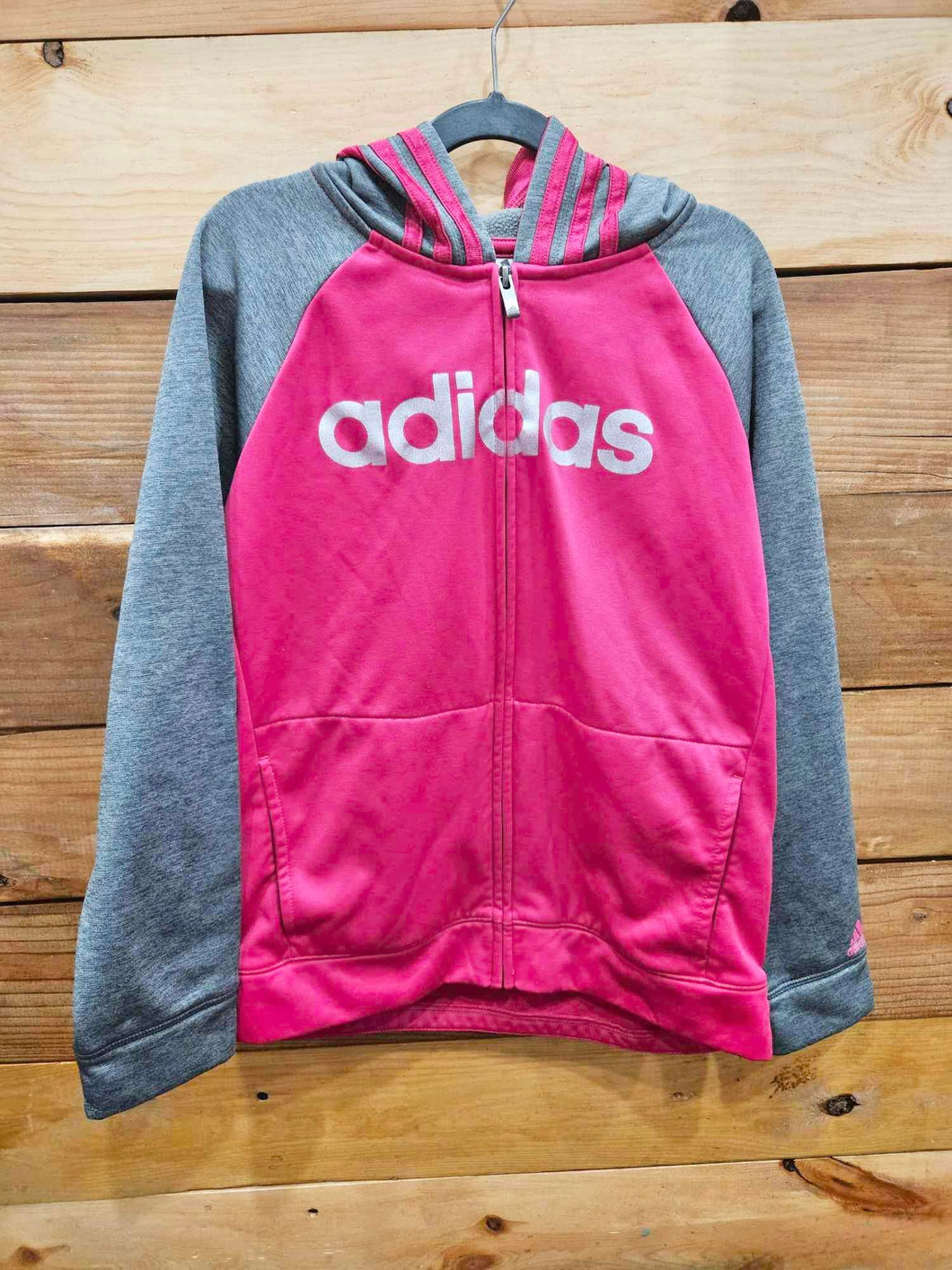 Adidas Pink Jacket Size 12-14