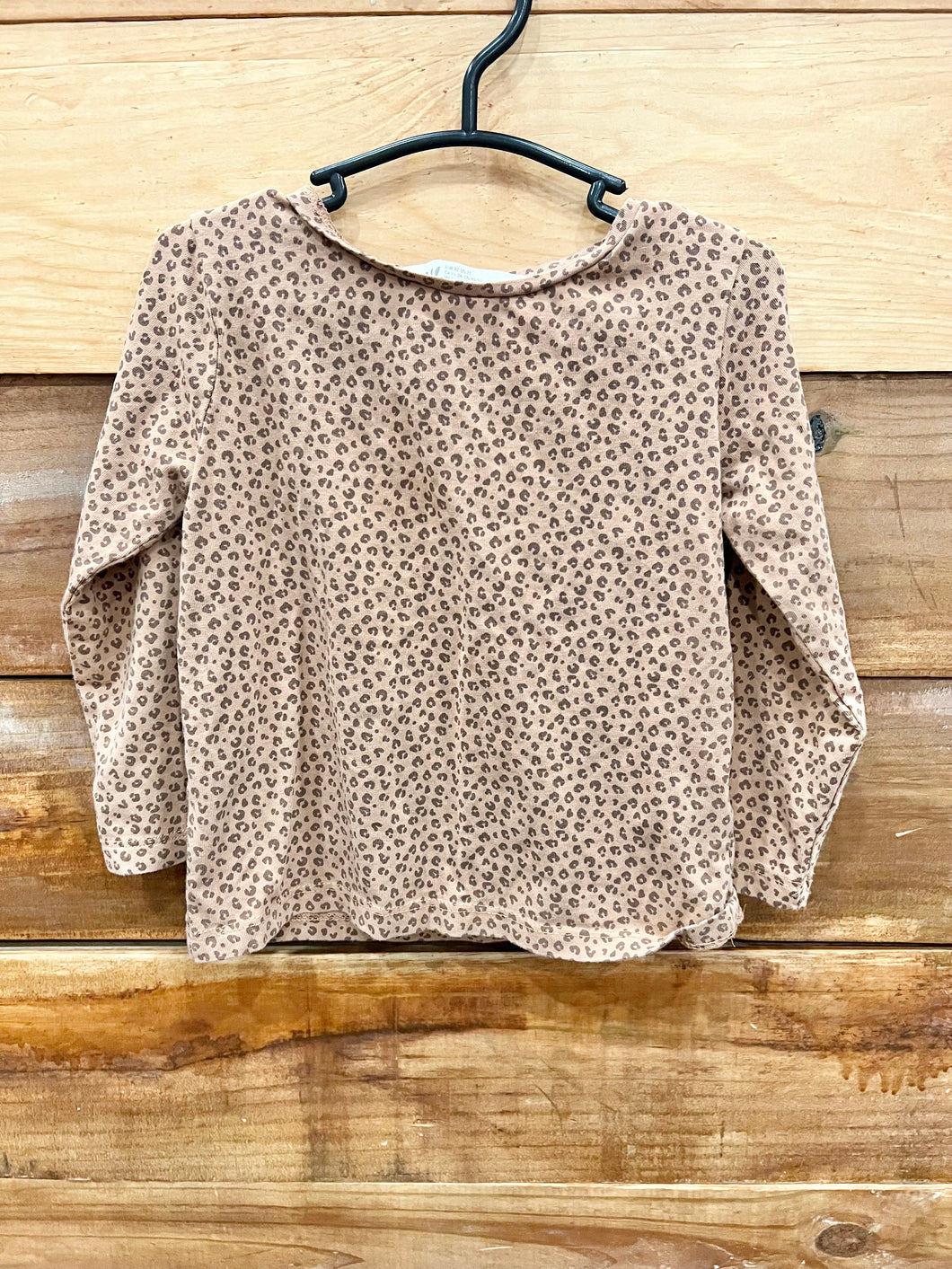 H&M Cheetah Shirt Size 2T