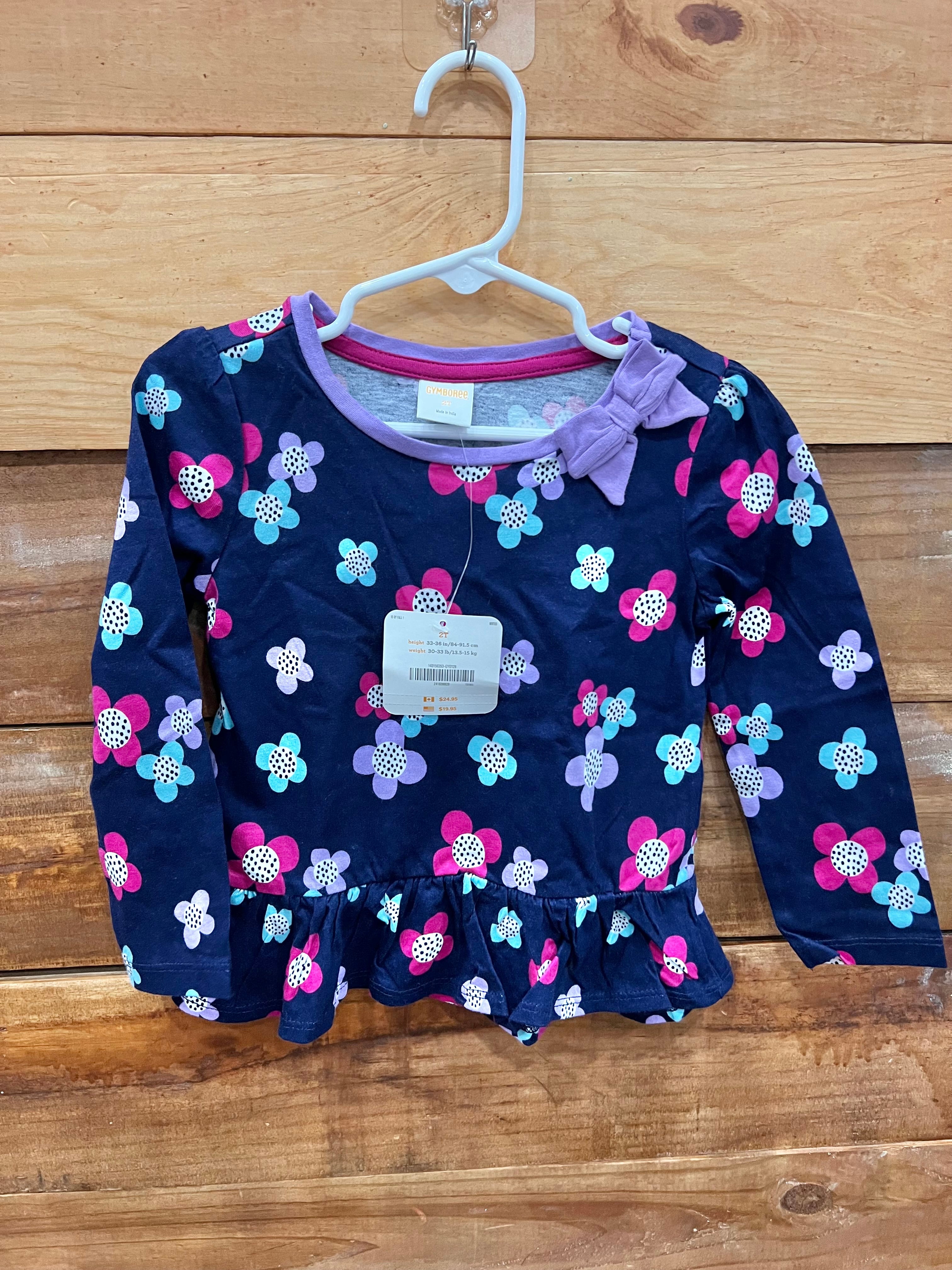 Gymboree Blue Flower Shirt Size 2T – Three Little Peas Children's Resale &  Upscale Boutique