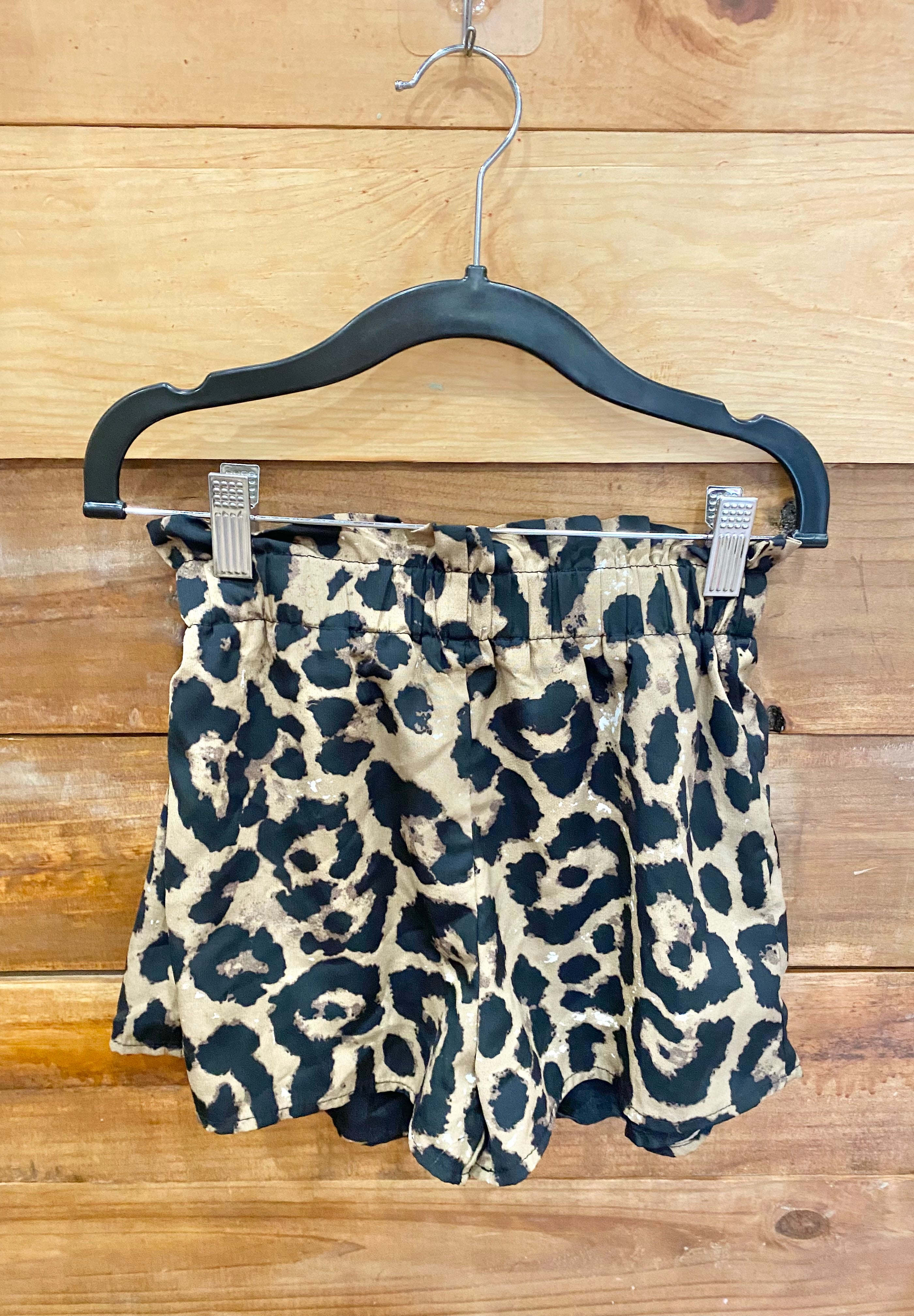 Shein Cheetah Shorts Size 11-12Y – Three Little Peas Children's