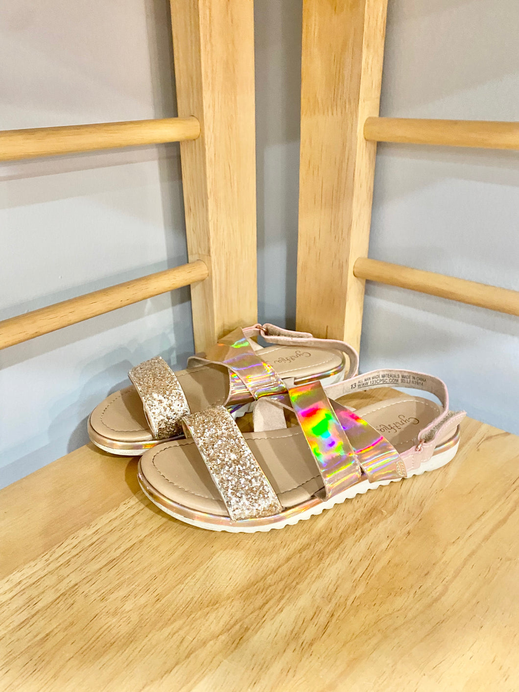 Sporter Canvas Kids Multi Baby Girls Fashion Sandals, Size: 11 to 13 at Rs  105/pair in New Delhi